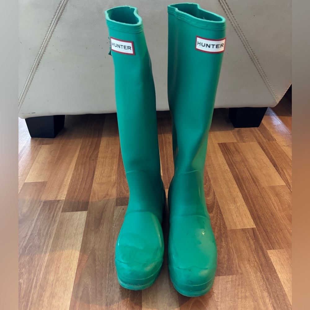Hunter rain boots
